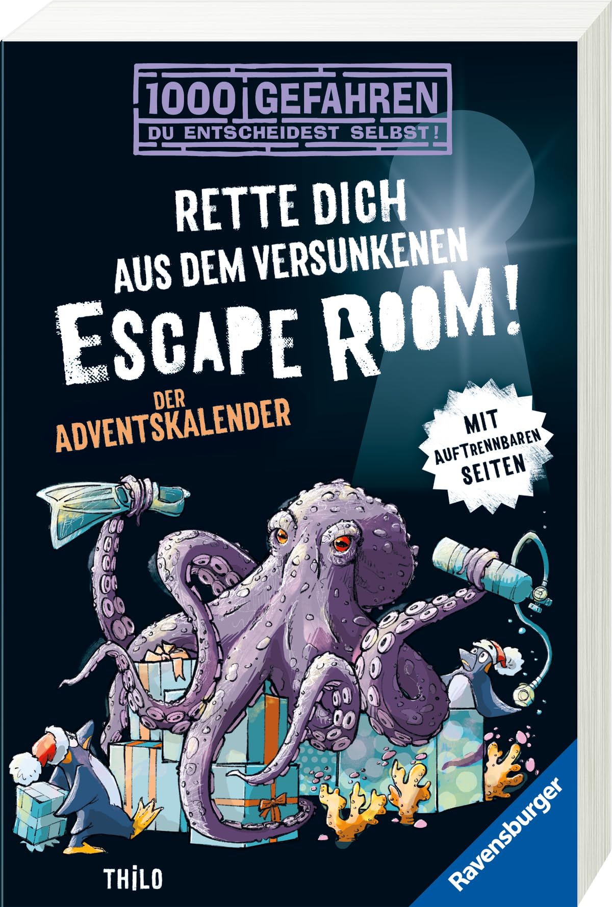 1000 Gefahren - Der Adventskalender - Rette dich aus dem versunkenen Escape Room! Novels & Short Stories
