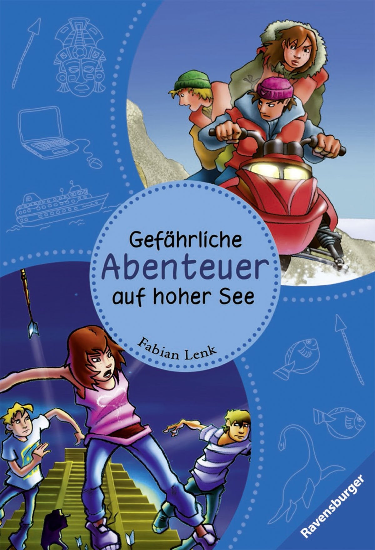 Gefährliche Abenteuer auf hoher See: Die Maske der Maja; Das Skelett im Eis (Ravensburger Taschenbücher) Novels & Short Stories