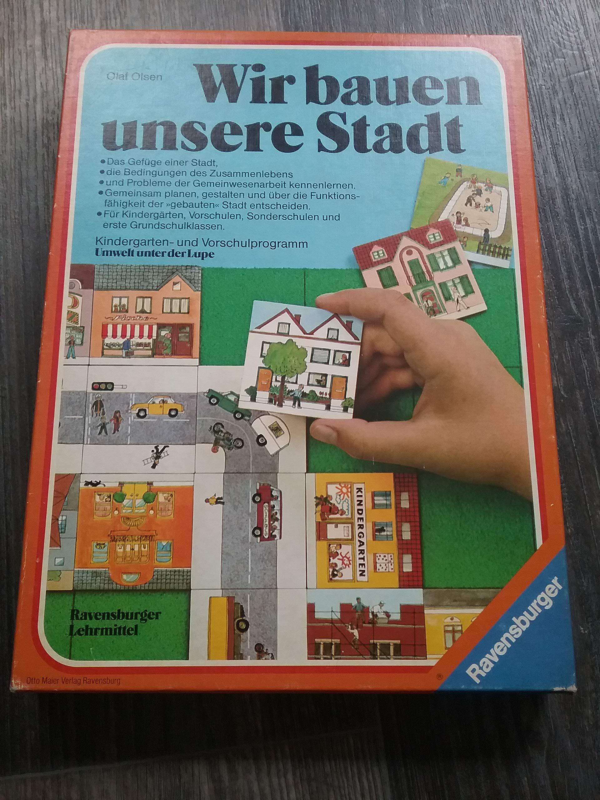 Wir bauen unsere Stadt. Ein Kooperationsspiel für 2 bis 6 Kinder ab 5 Jahren Books