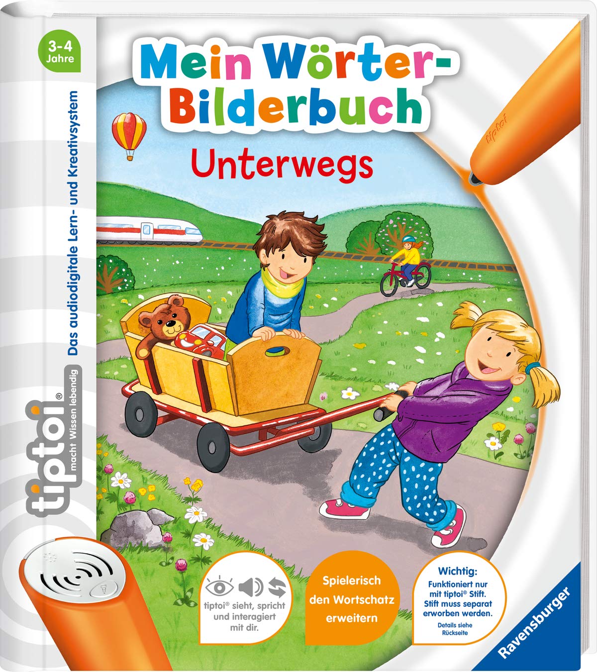 tiptoi® Mein Wörter-Bilderbuch Unterwegs book