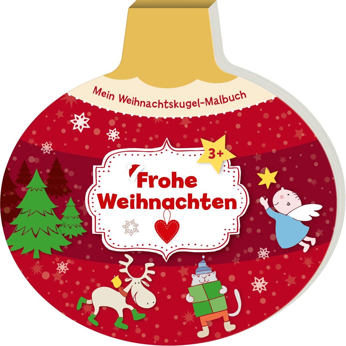 Mein Weihnachtskugel-Malbuch: Frohe Weihnachten book