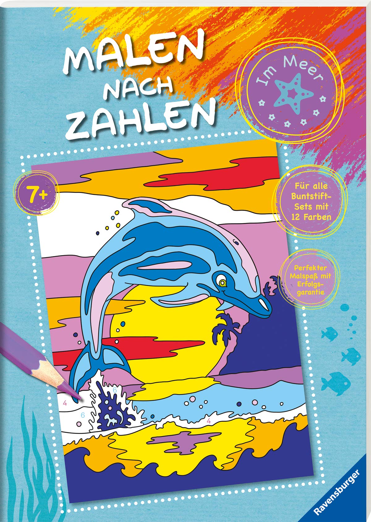 Malen nach Zahlen: Im Meer Tiptoi & Games