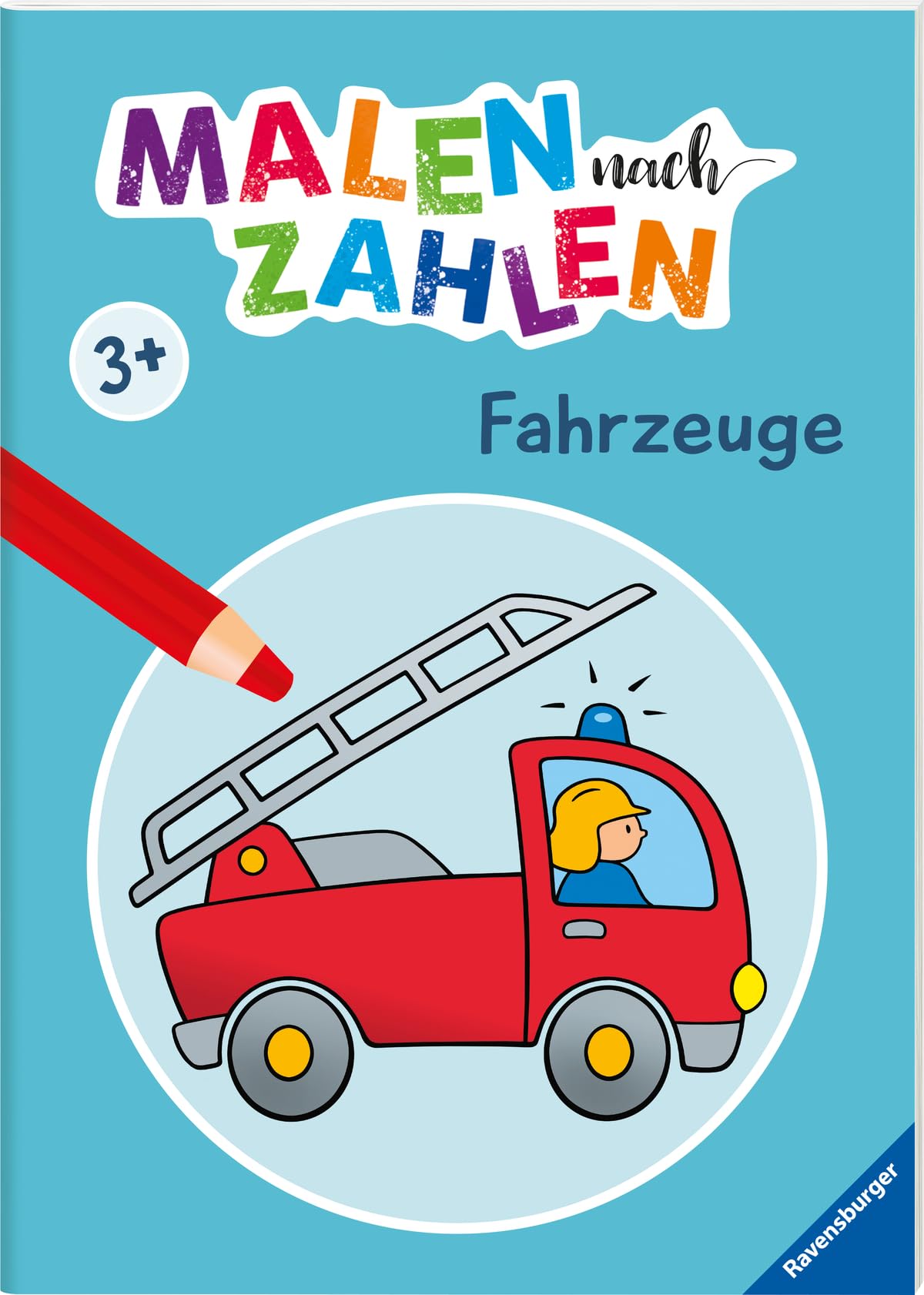 Malen nach Zahlen ab 3: Fahrzeuge Tiptoi & Games