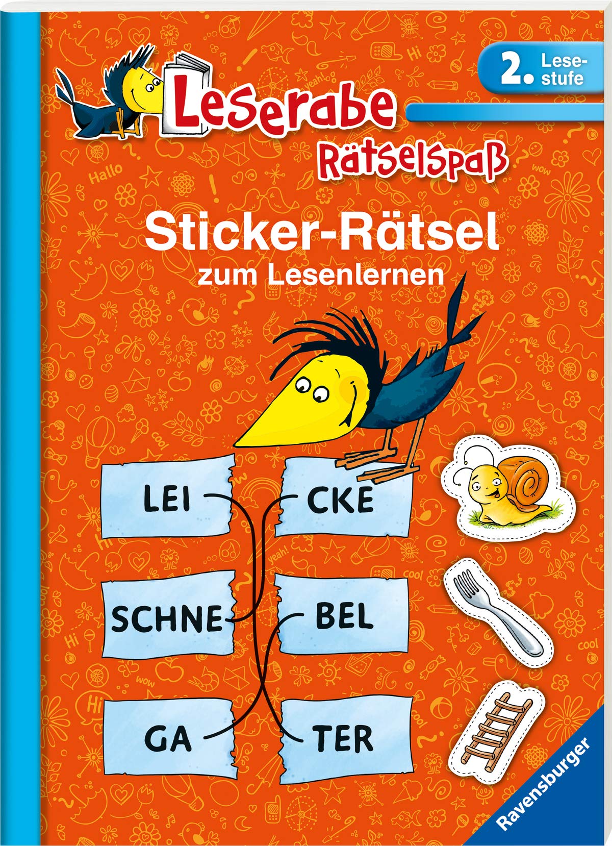 Leserabe: Sticker-Rätsel zum Lesenlernen (2. Lesestufe) Tiptoi & Games