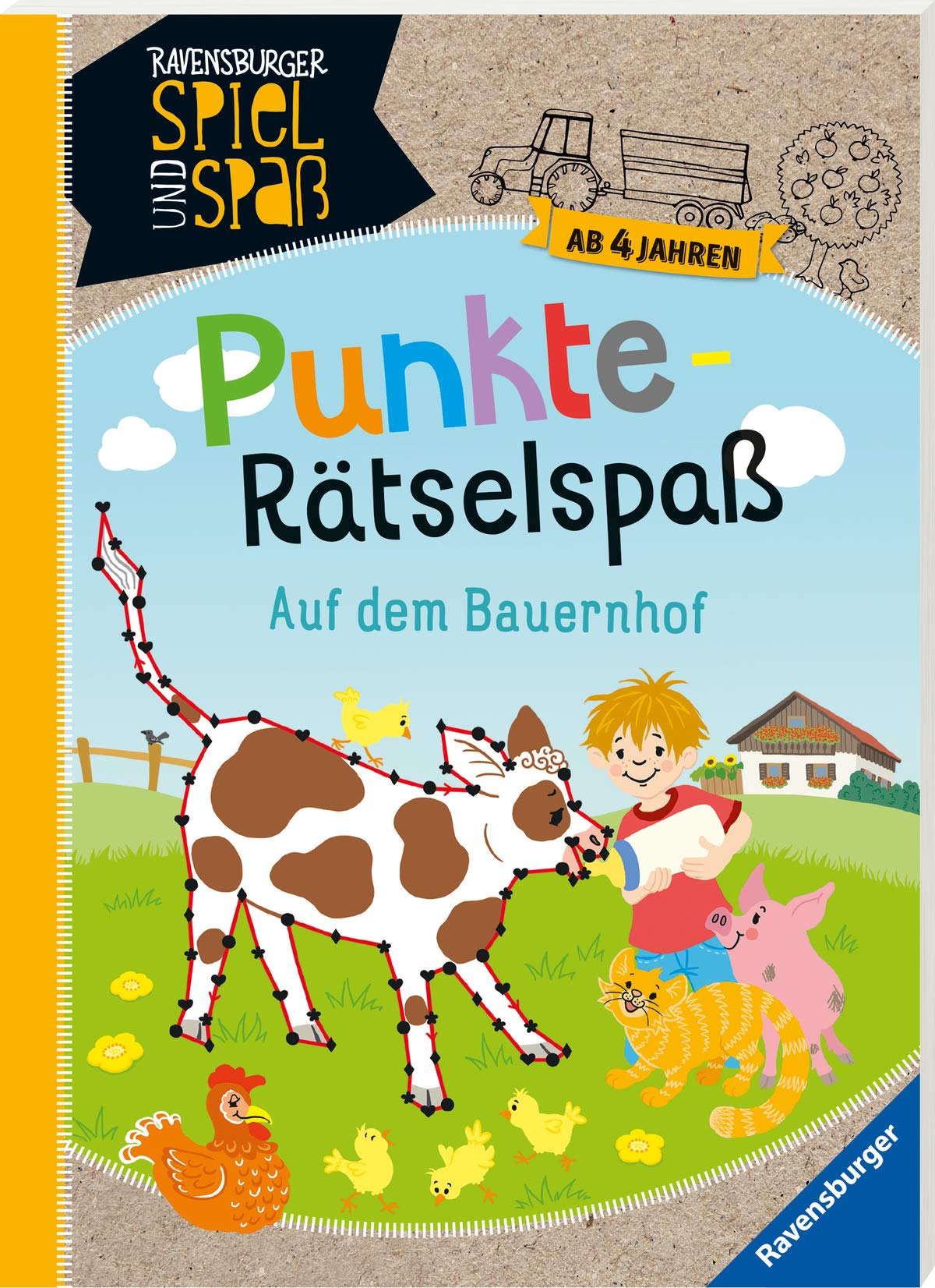 Punkte-Rätselspaß: Auf dem Bauernhof Tiptoi & Games
