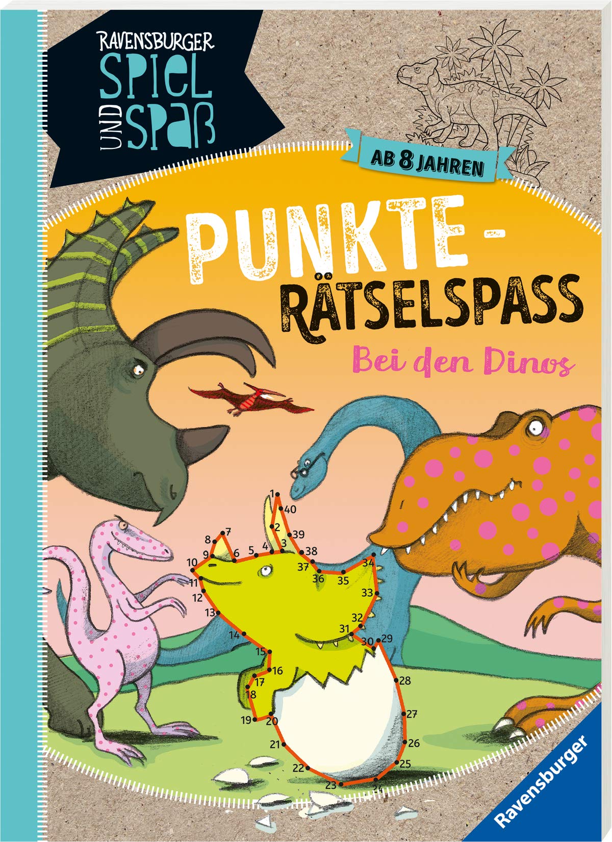 Punkte-Rätselspaß: Bei den Dinos Tiptoi & Games