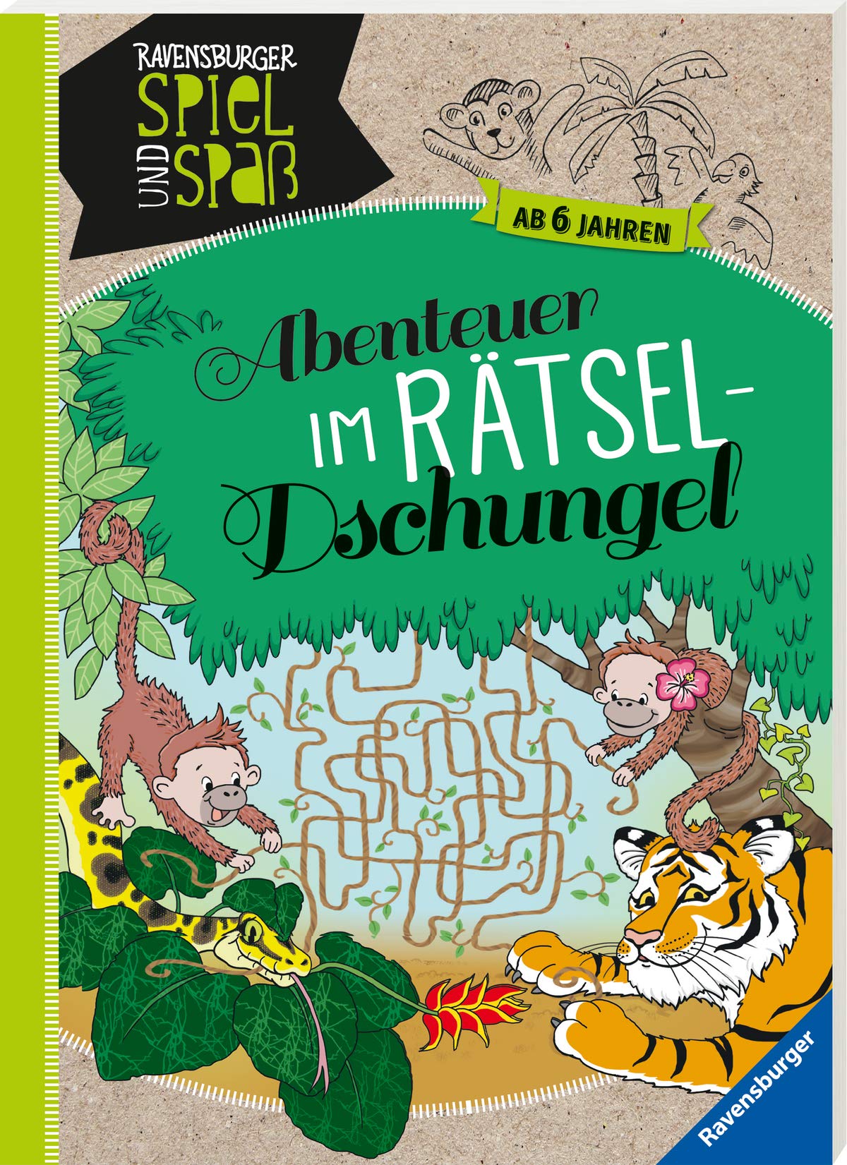 Abenteuer im Rätseldschungel Tiptoi & Games