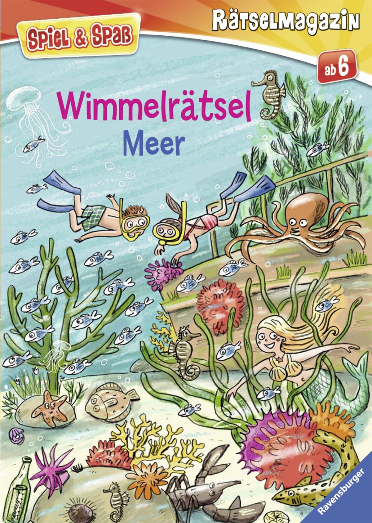 Wimmelrätsel Meer (Spiel & Spaß - Rätselmagazin) Non-fiction