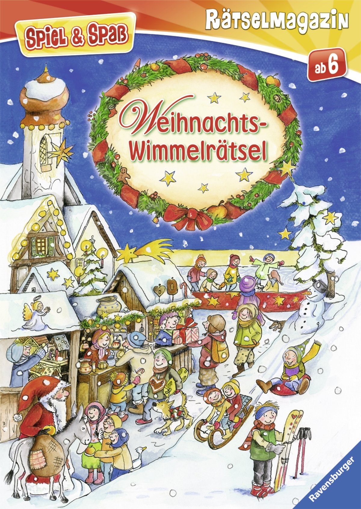 Weihnachts-Wimmelrätsel (Spiel & Spaß - Rätselmagazin) Non-fiction