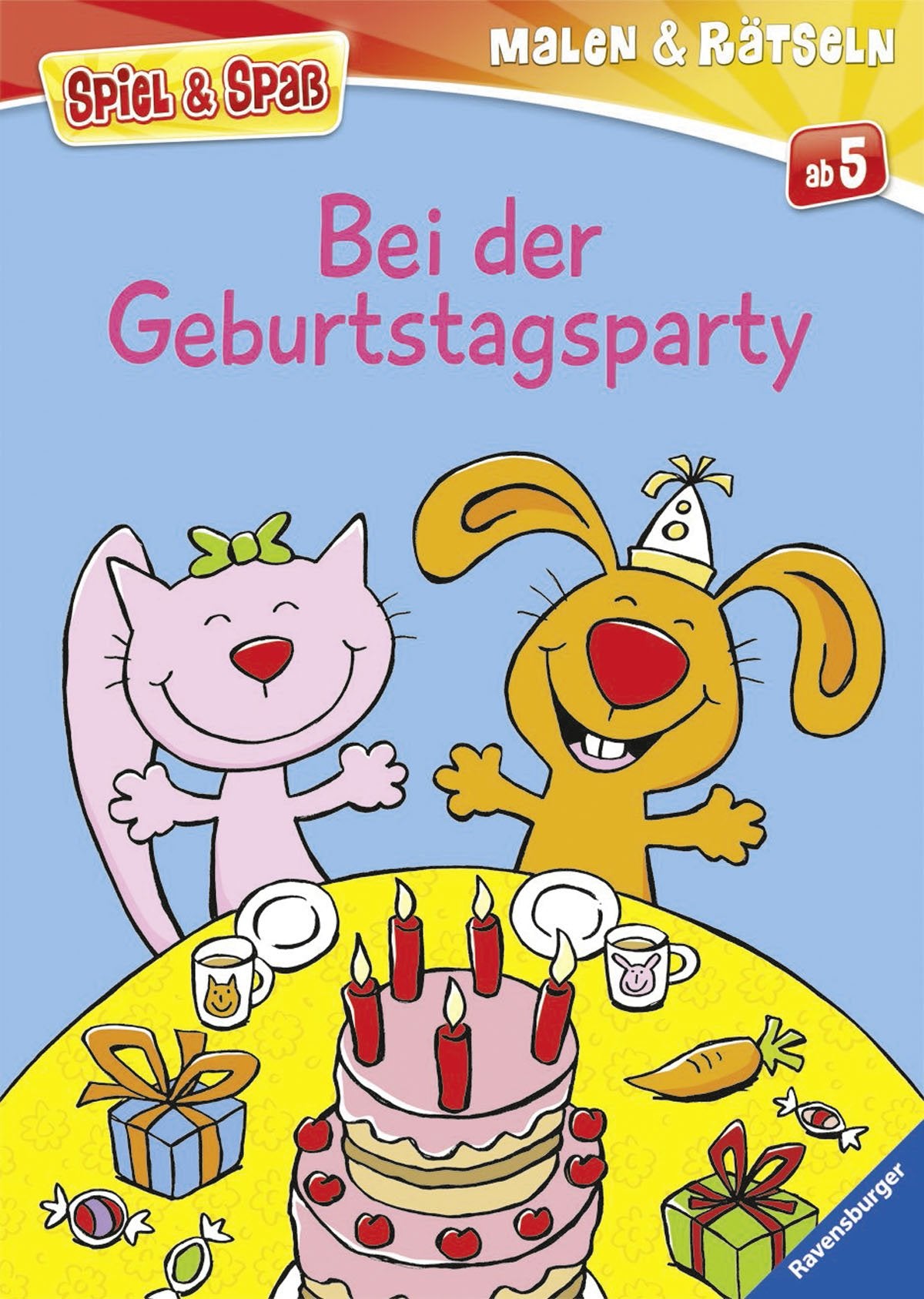 Bei der Geburtstagsparty (Spiel & Spaß - Malen & Rätseln) Non-fiction