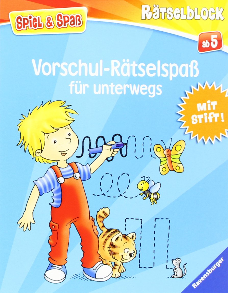 Vorschul-Rätselspaß für unterwegs (Spiel & Spaß - Rätselblock) Non-fiction