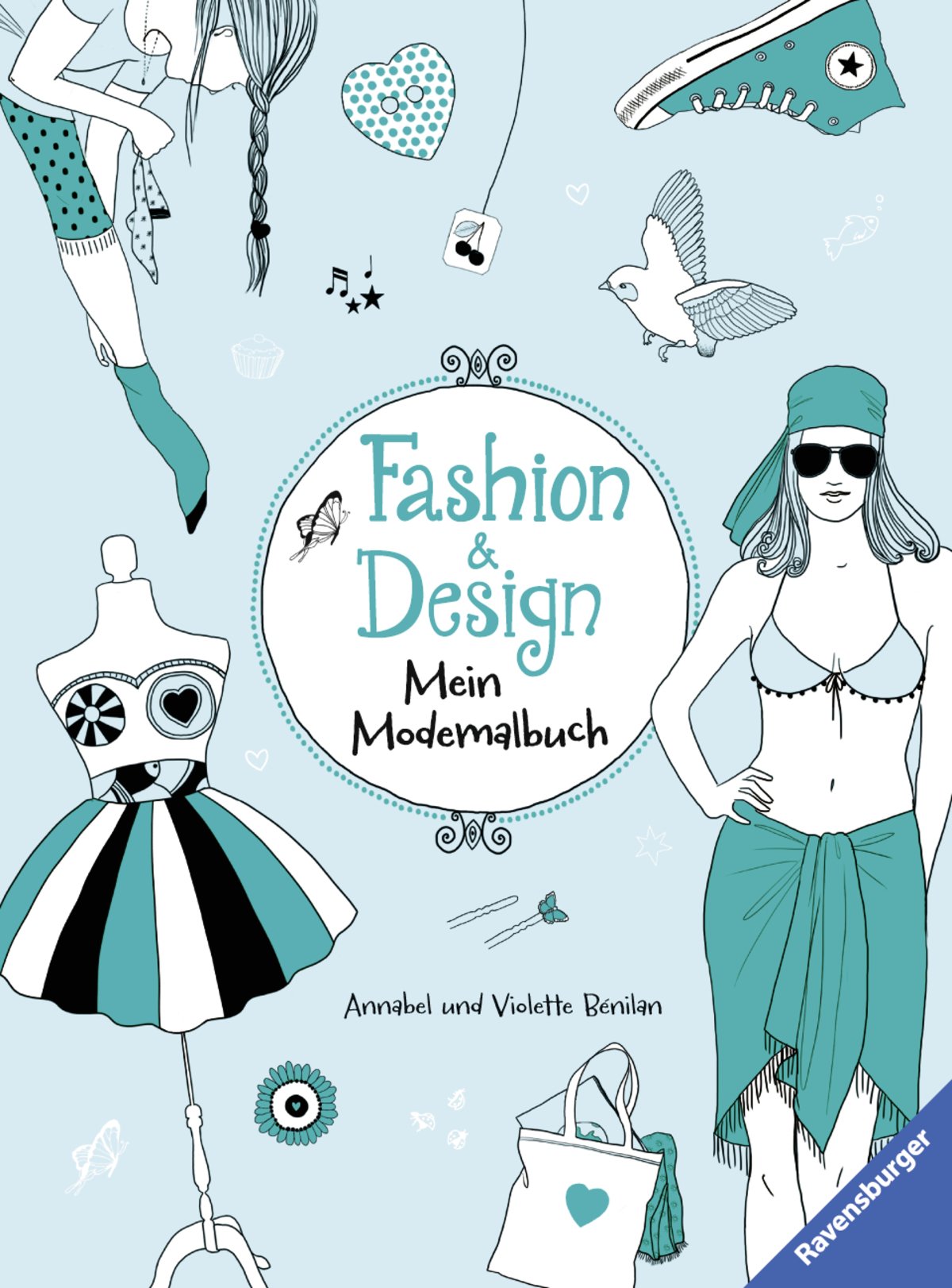 Fashion & Design: Mein Mode-Malbuch Non-fiction