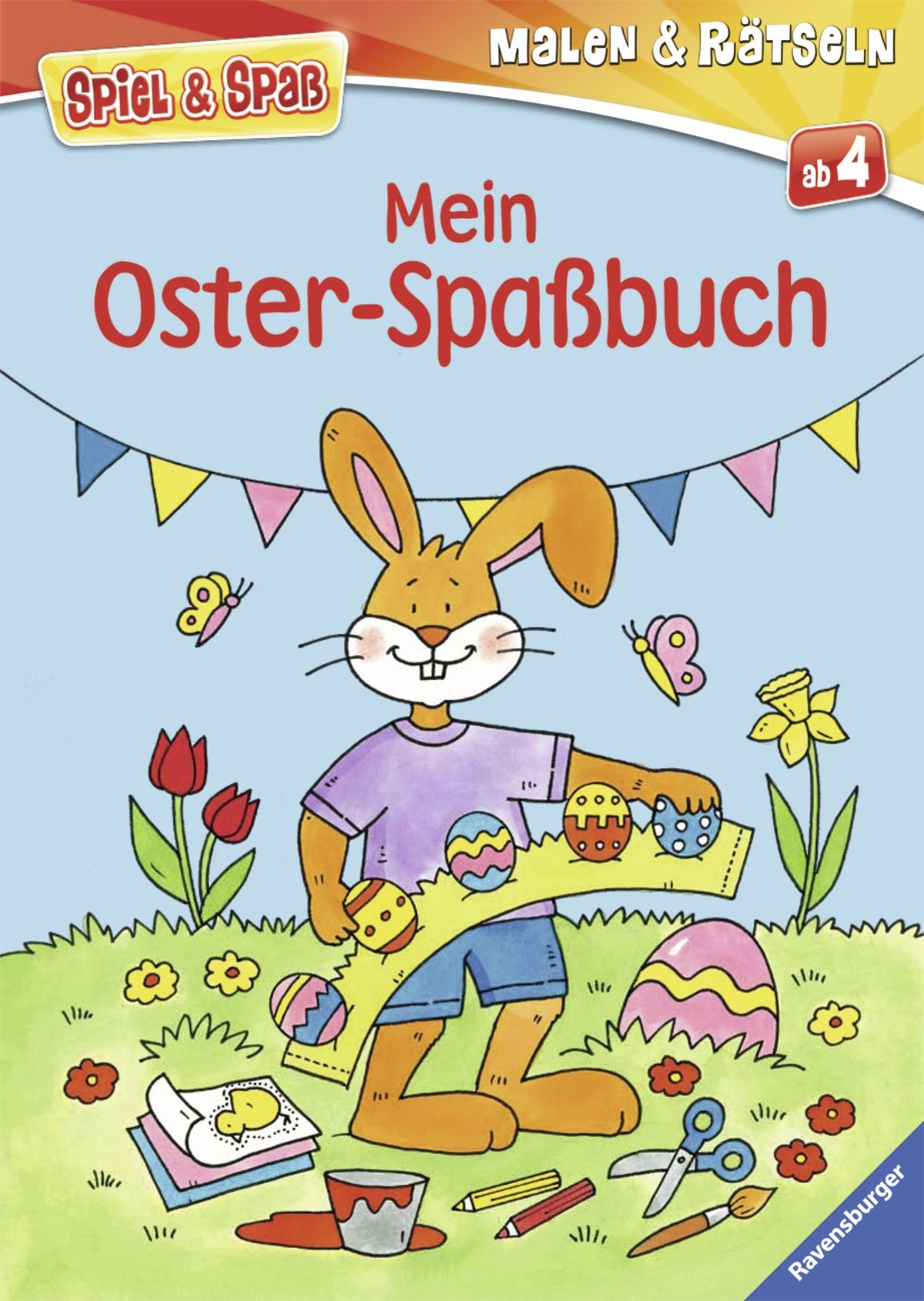 Mein Oster-Spaßbuch: Malen - Basteln - Rätseln (Spiel & Spaß - Malen & Rätseln) Non-fiction