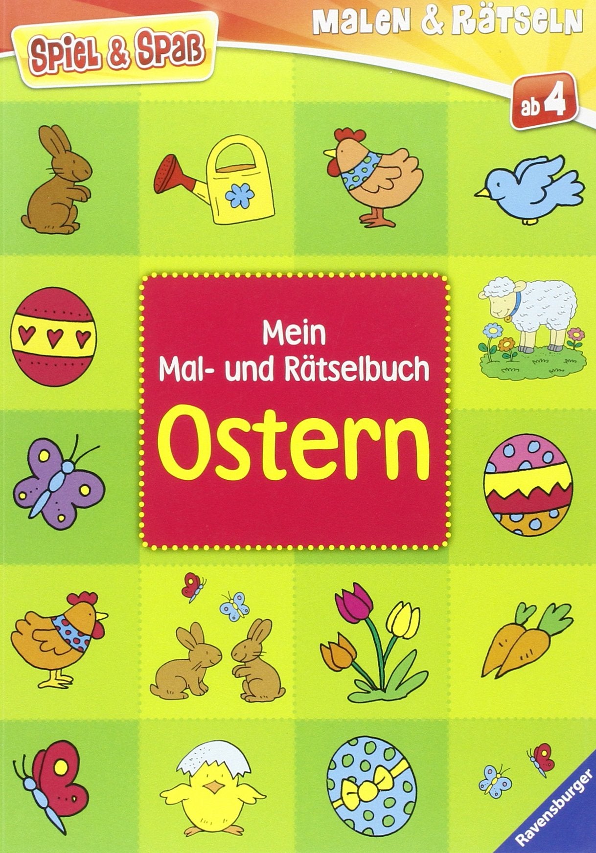Mein Mal- und Rätselbuch Ostern (Spiel & Spaß - Malen & Rätseln) Non-fiction