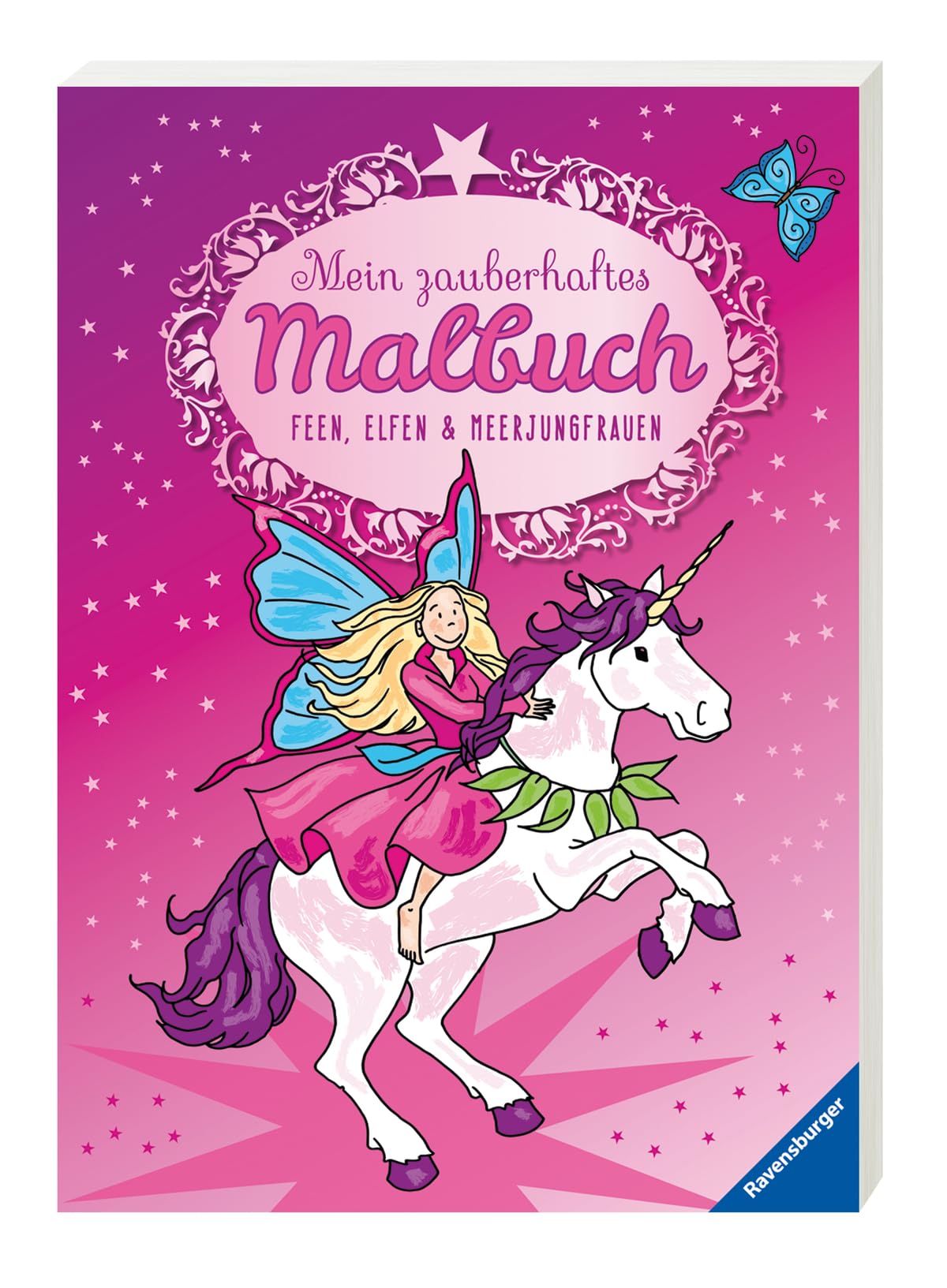 Mein zauberhaftes Malbuch: Feen, Elfen und Meerjungfrauen Tiptoi & Games