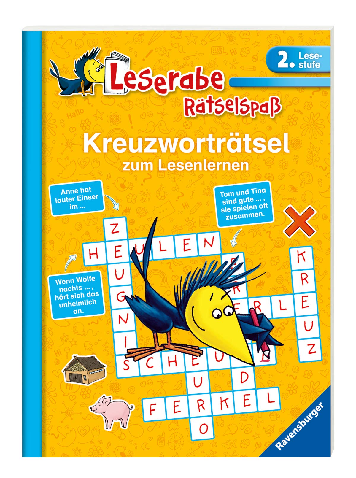 Kreuzworträtsel zum Lesenlernen (2. Lesestufe) Tiptoi & Games