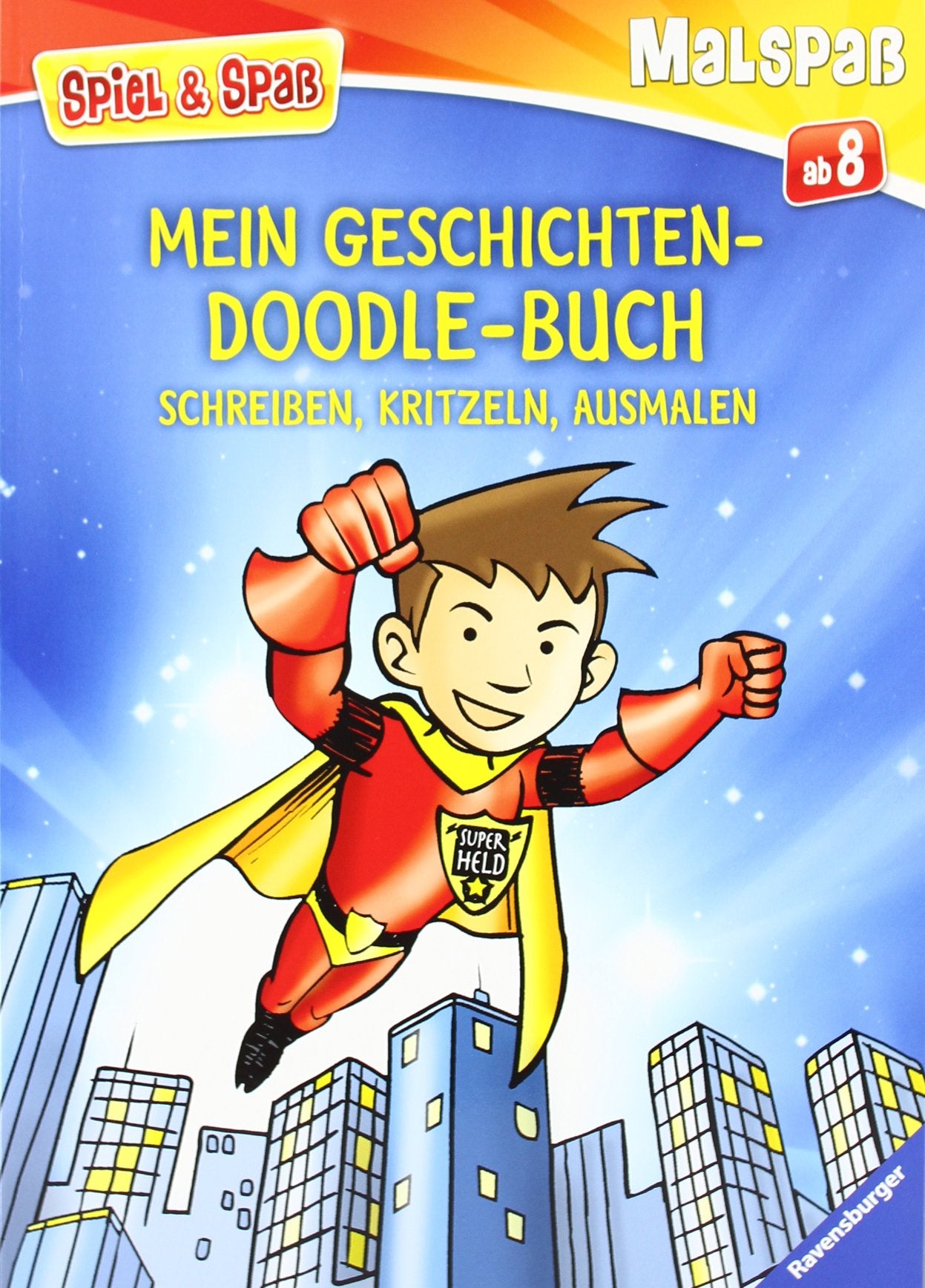 Mein Geschichten-Doodle-Buch: Schreiben, kritzeln, ausmalen (Spiel & Spaß - Malspaß) Non-fiction