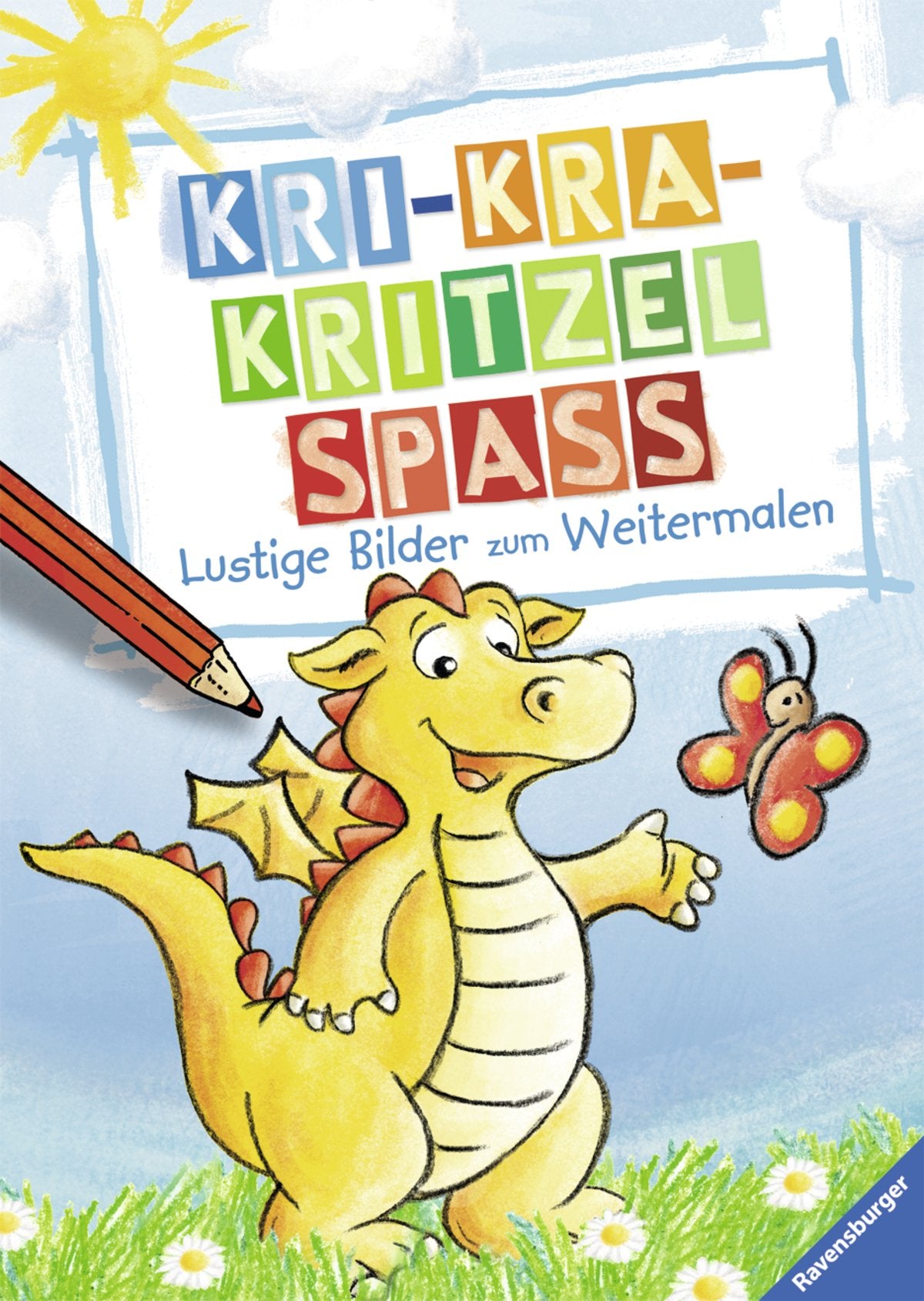 Kri-Kra-Kritzelspaß: Lustige Bilder zum Weitermalen Non-fiction