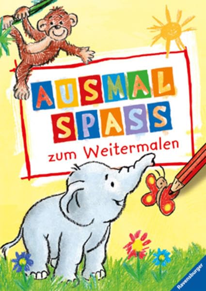 Ausmalspaß zum Weitermalen Non-fiction