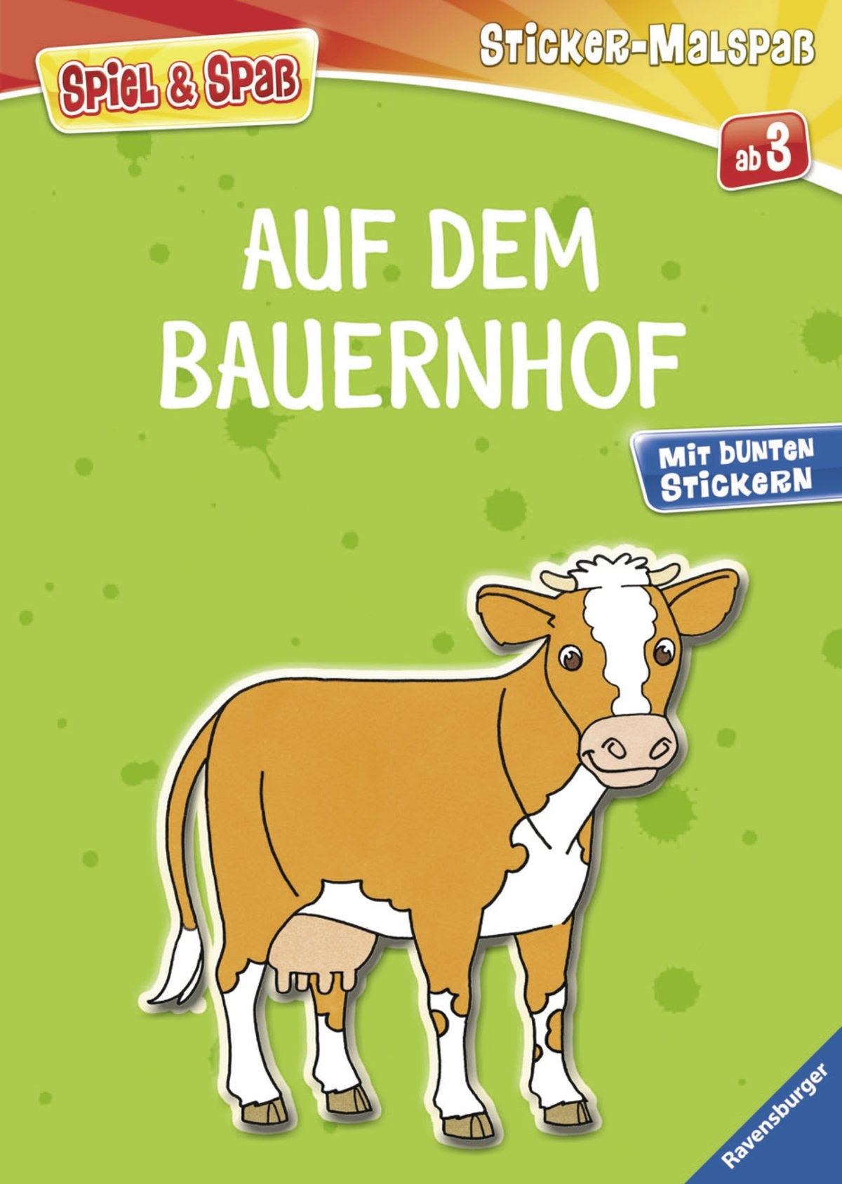 Mein Ravensburger Sticker-Malspaß: Auf dem Bauernhof Non-fiction