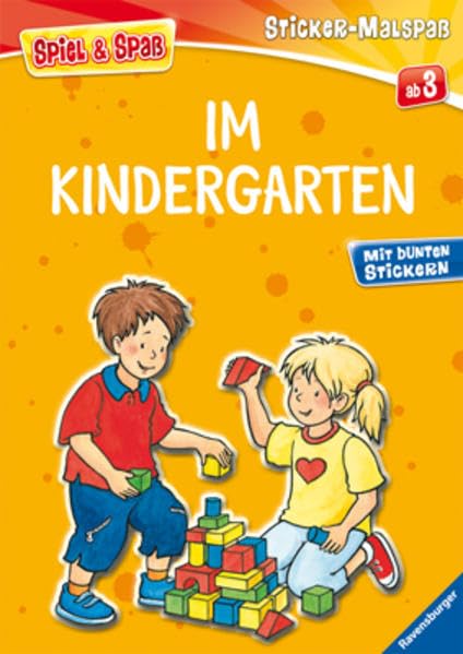 Mein Ravensburger Sticker-Malspaß: Im Kindergarten Non-fiction