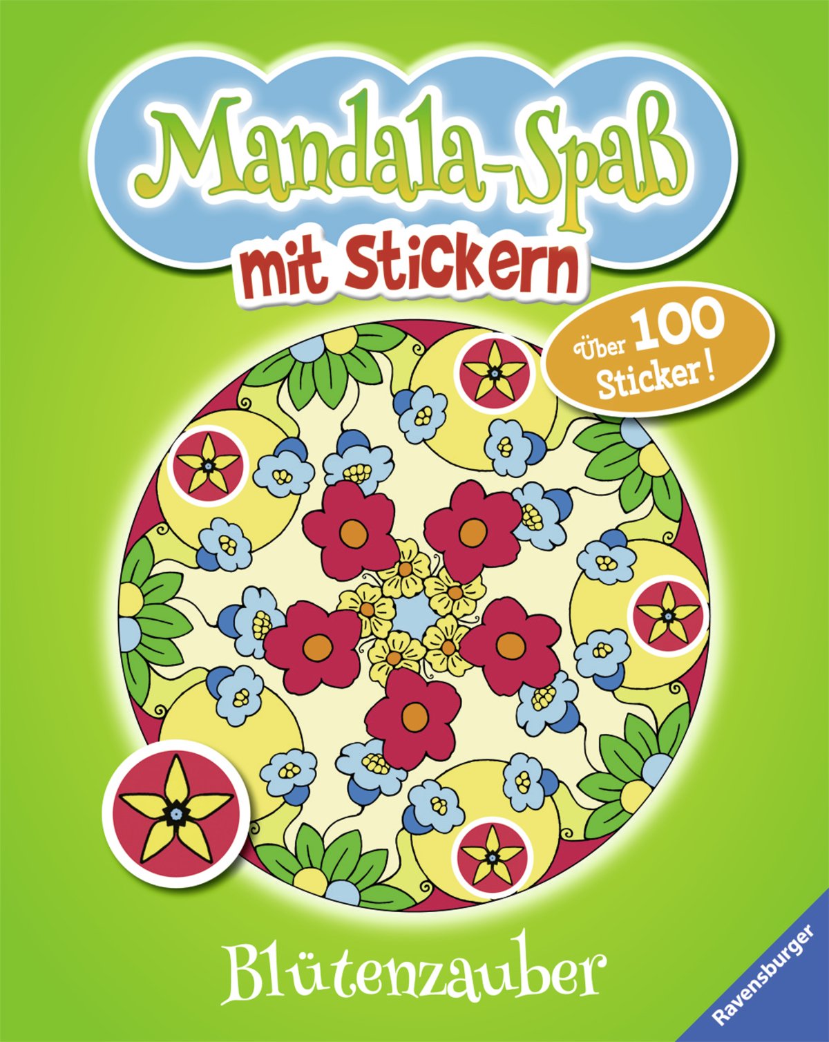 Mandala-Spaß mit Stickern: Blütenzauber: Über 100 Sticker! Non-fiction