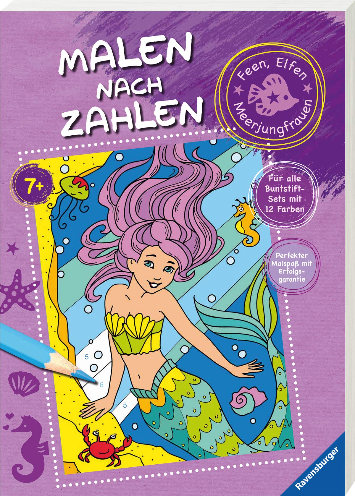 Malen nach Zahlen: Feen, Elfen, Meerjungfrauen Tiptoi & Games