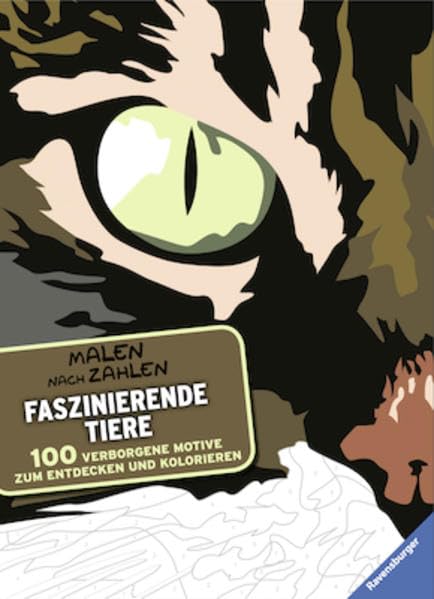 Malen nach Zahlen: Faszinierende Tiere Tiptoi & Games