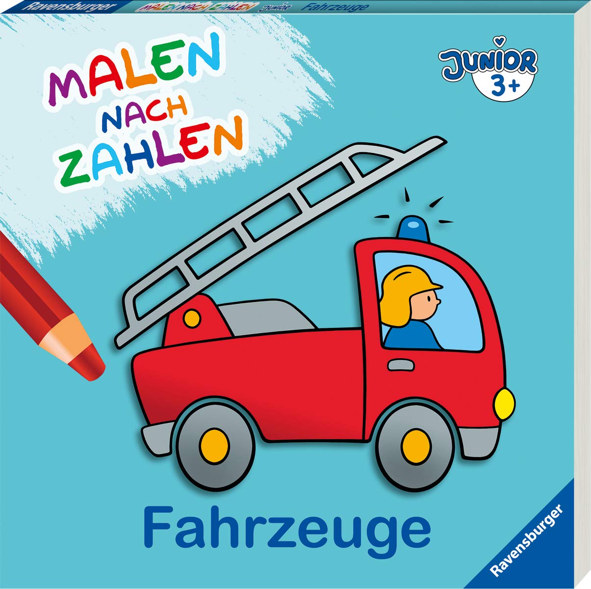 Malen nach Zahlen junior: Fahrzeuge Tiptoi & Games