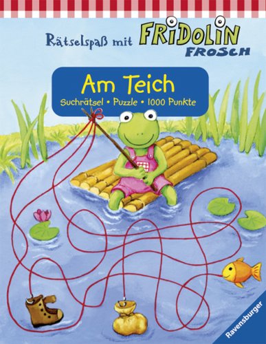 Am Teich: Suchrätsel, Puzzle, 1000 Punkte (Rätselspaß mit Fridolin Frosch) Non-fiction