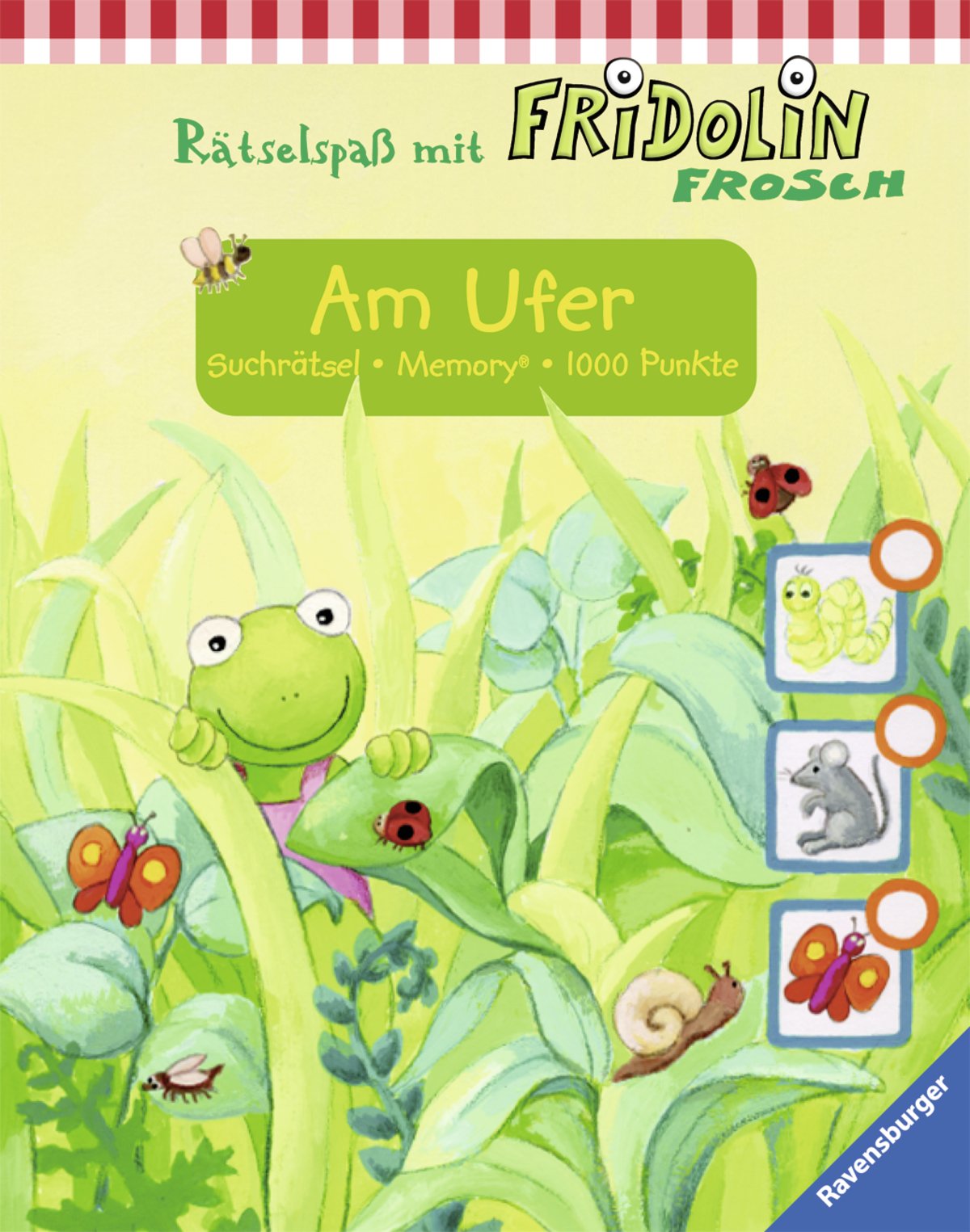 Am Ufer: Suchrätsel, memory®, 1000 Punkte (Rätselspaß mit Fridolin Frosch) Non-fiction