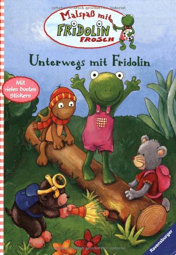 Unterwegs mit Fridolin (Malspaß mit Fridolin Frosch) Non-fiction