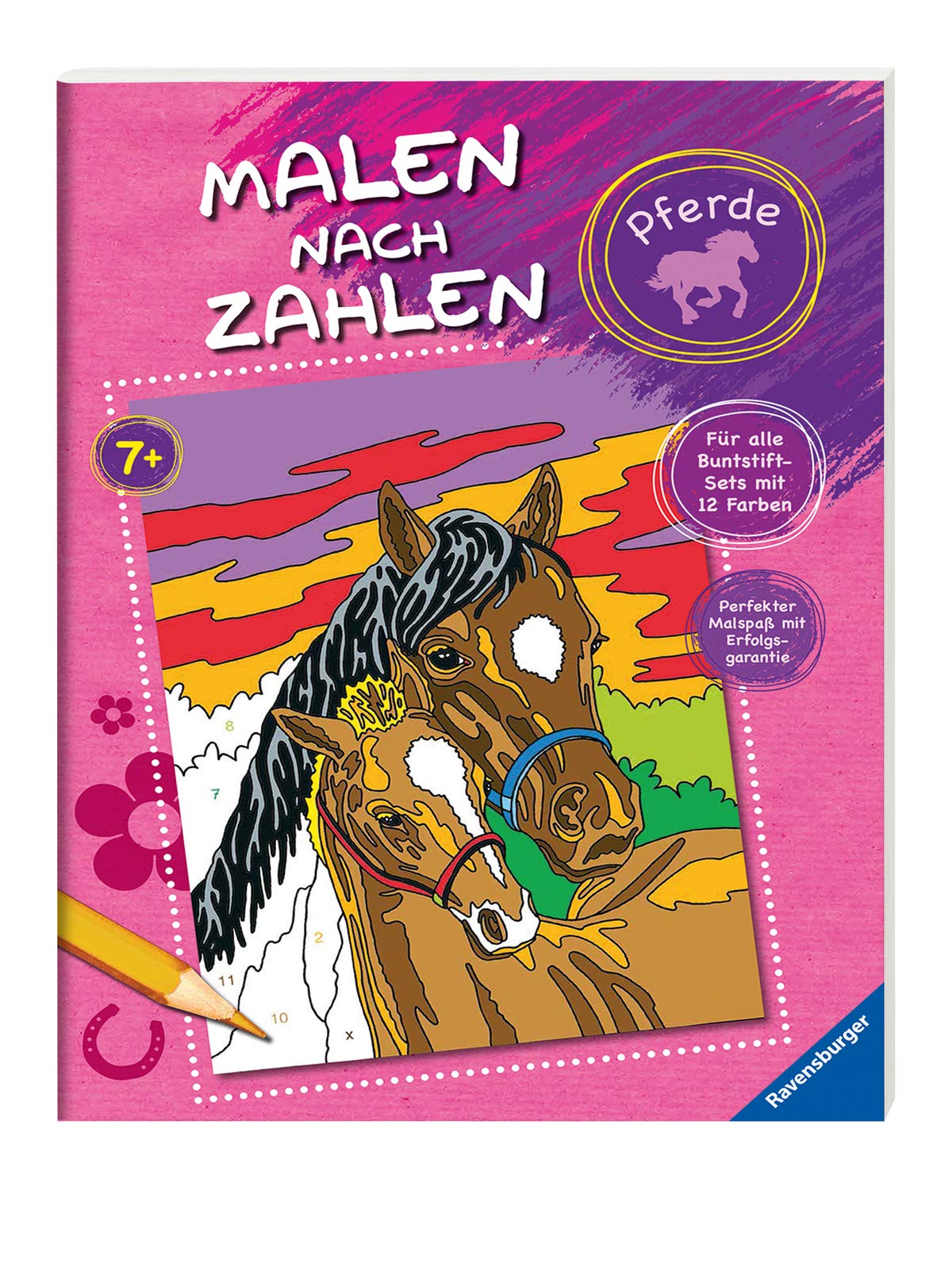 Malen nach Zahlen: Pferde Tiptoi & Games
