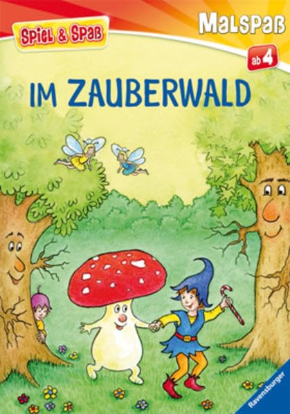 Im Zauberwald (Spiel & Spaß - Malspaß) Non-fiction