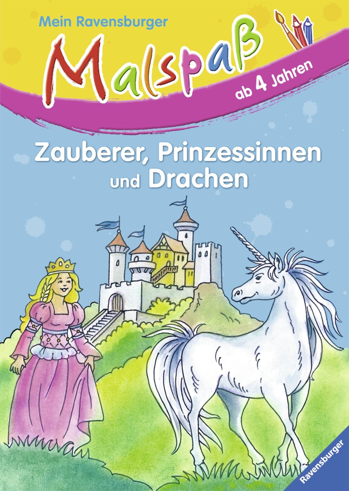Zauberer, Prinzessinnen und Drachen (Spiel & Spaß - Malspaß) Non-fiction