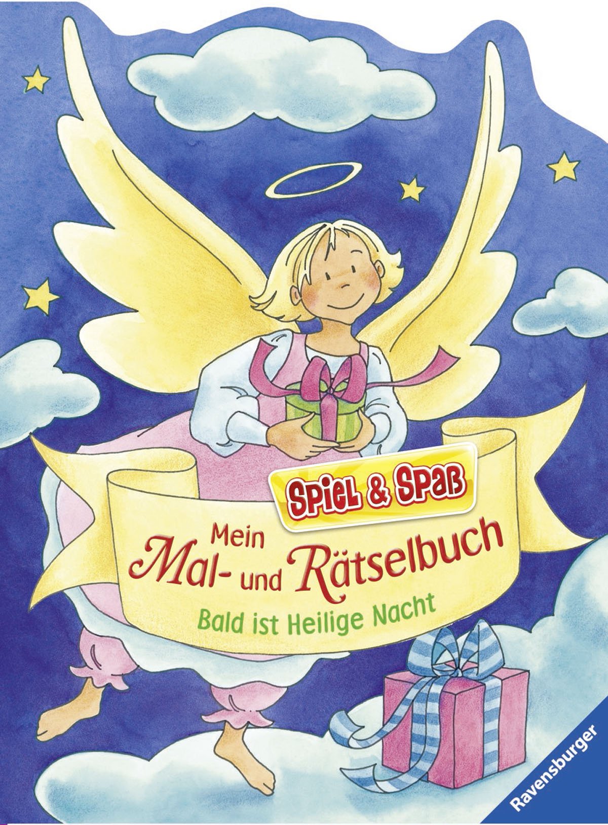 Mein Mal- und Rätselbuch - Bald ist Heilige Nacht (Spiel & Spaß - Malen & Rätseln) Non-fiction