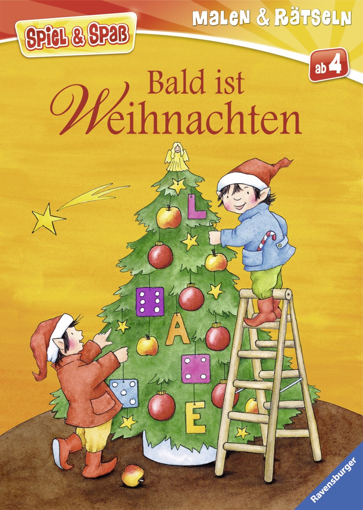 Bald ist Weihnachten (Spiel & Spaß - Malen & Rätseln) Non-fiction