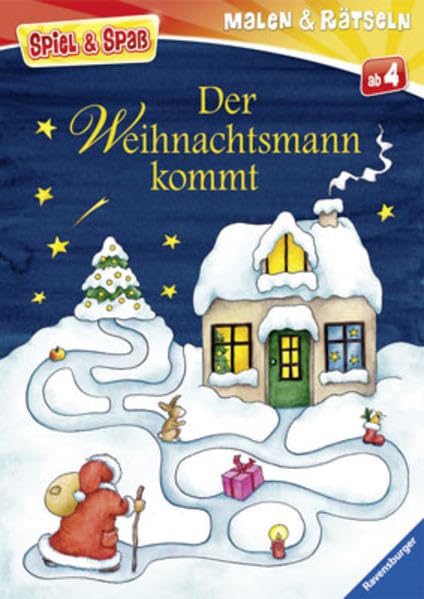 Der Weihnachtsmann kommt (Spiel & Spaß - Malen & Rätseln) Non-fiction