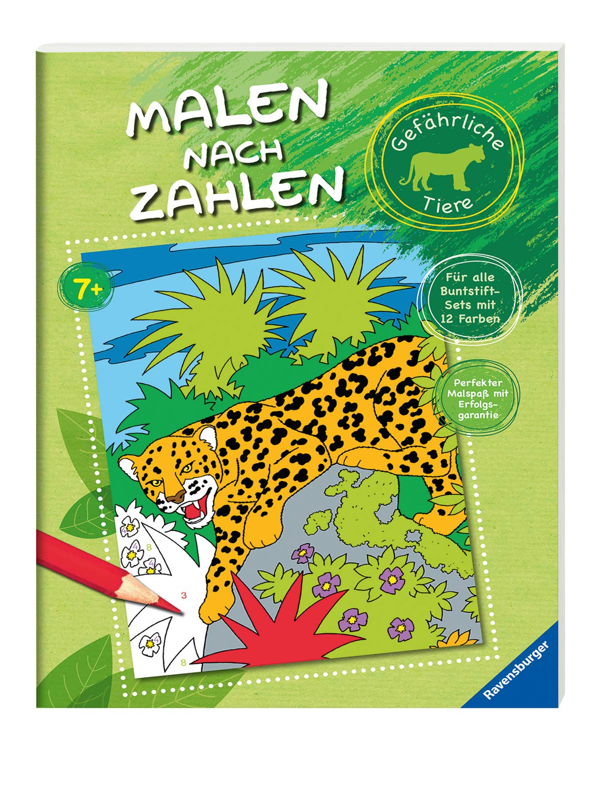 Malen nach Zahlen: Gefährliche Tiere Non-fiction