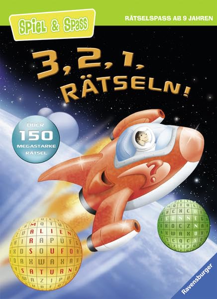 3, 2, 1, rätseln!: Über 150 megastarke Rätsel (Spiel & Spaß) Non-fiction