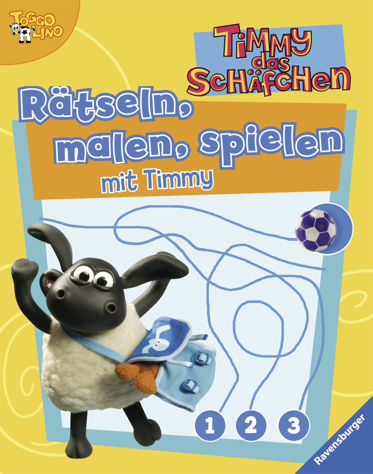 Rätseln, malen, spielen mit Timmy (Timmy das Schäfchen) Non-fiction