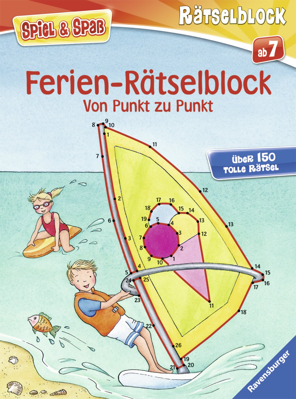 Ferien-Rätselblock Von Punkt zu Punkt: Über 150 tolle Rätsel (Spiel & Spaß - Rätselblock) Non-fiction