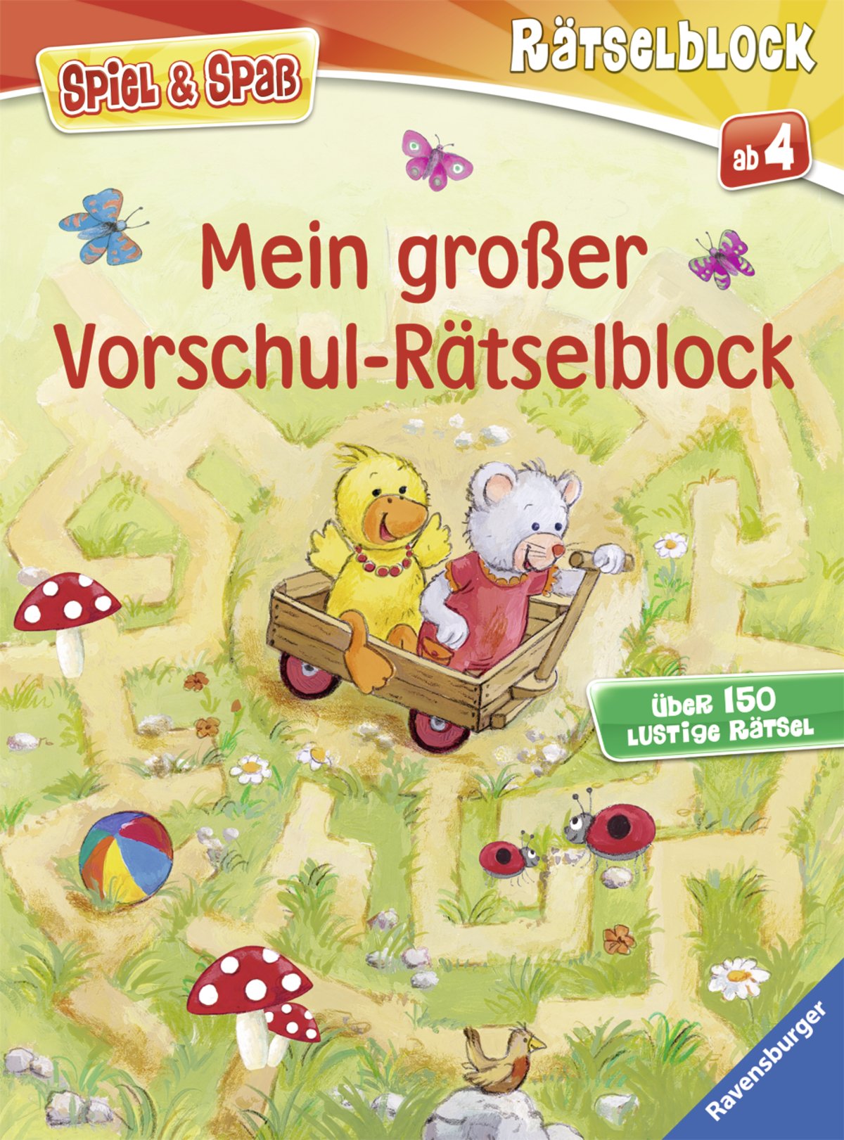 Mein großer Vorschul-Rätselblock: Über 150 lustige Rätsel (Spiel & Spaß - Rätselblock) Non-fiction