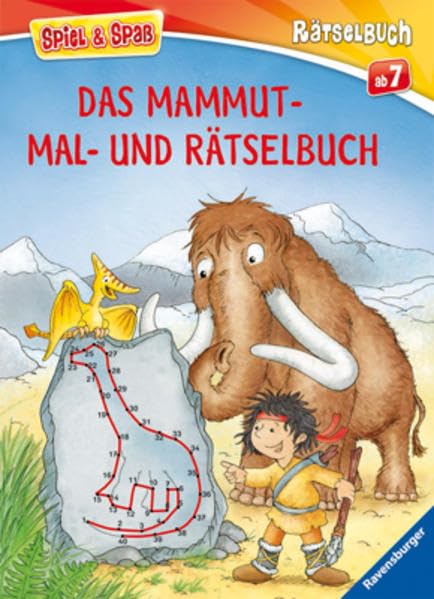 Das Mammut-Mal- und Rätselbuch (Spiel & Spaß - Rätselbuch) Non-fiction