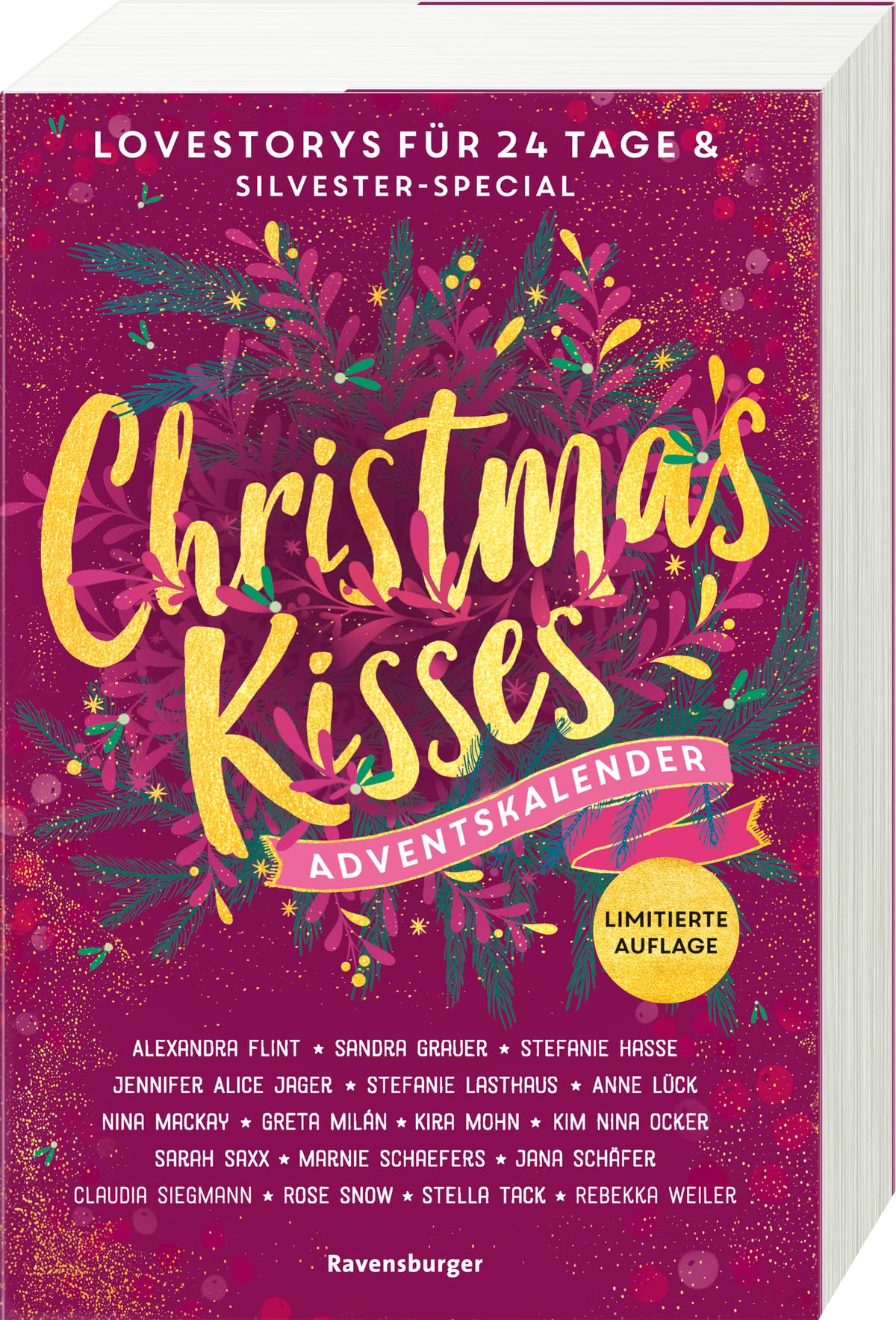 Christmas Kisses. Ein Adventskalender. 24 Lovestorys plus Silvester-Special (Eine romantische Kurzgeschichte für jeden Tag bis Weihnachten) Contemporary literature