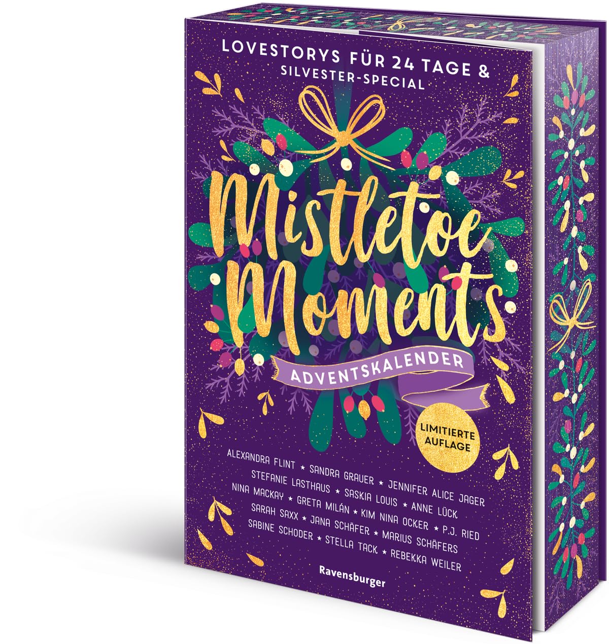Mistletoe Moments. Ein Adventskalender. Lovestorys für 24 Tage plus Silvester-Special book