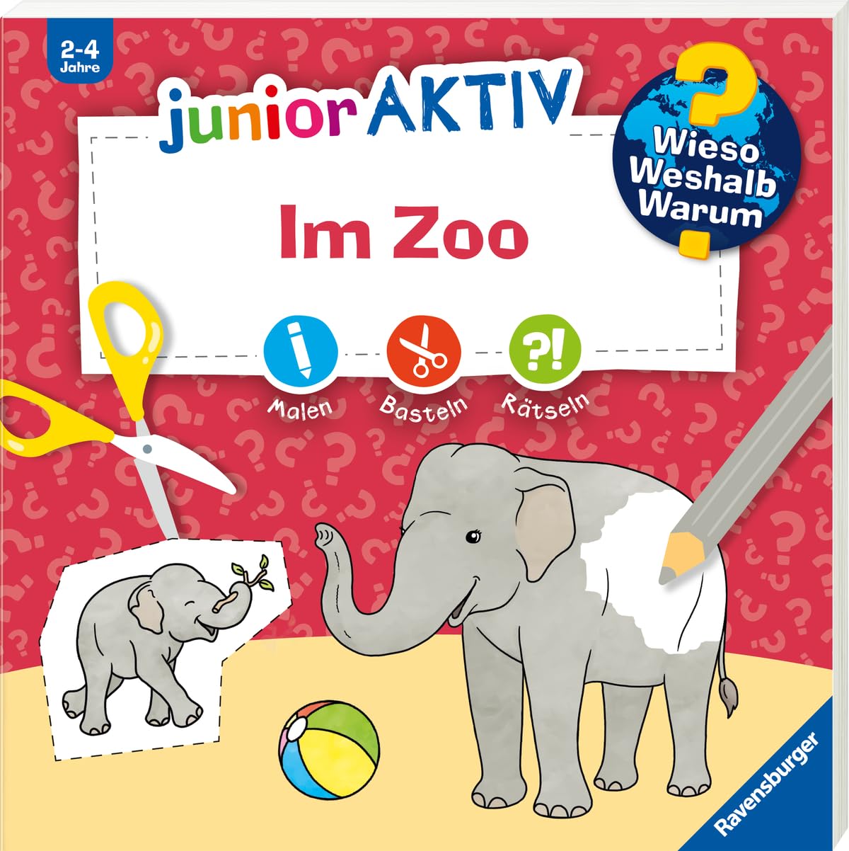 Wieso? Weshalb? Warum? junior AKTIV - Im Zoo (Malen, basteln, rätseln ab 2 Jahre) Parents & Children