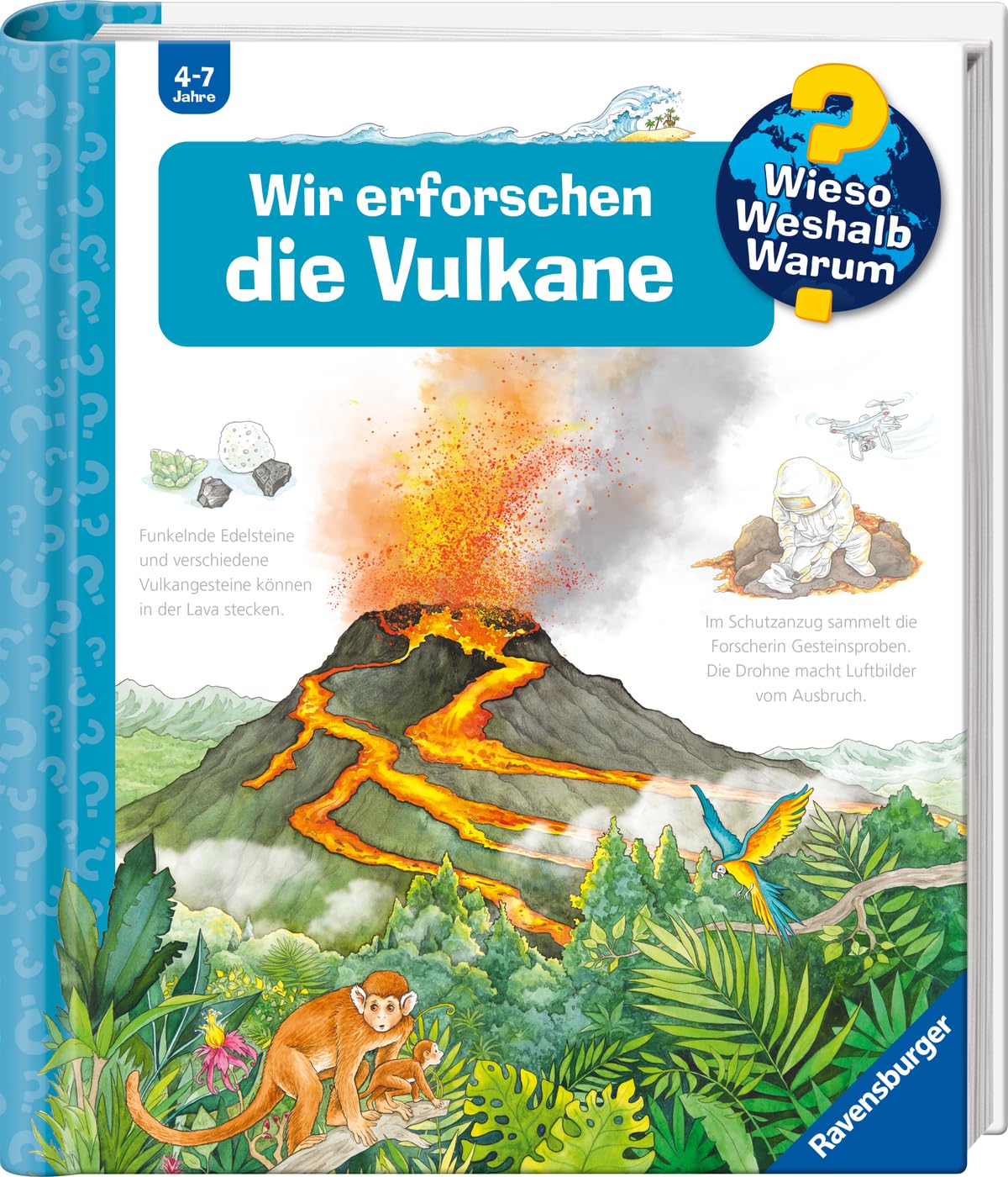 Wieso? Weshalb? Warum? Band 4 - Wir erforschen die Vulkane Non-fiction