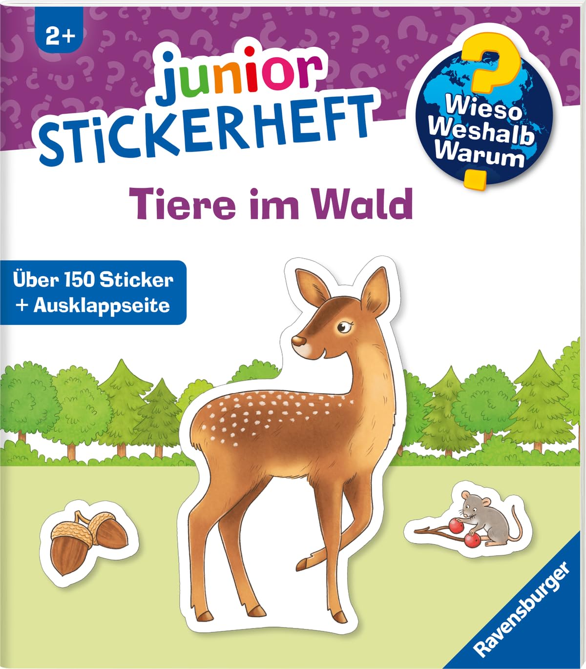 Wieso? Weshalb? Warum? junior Stickerheft - Tiere im Wald Business & Technology