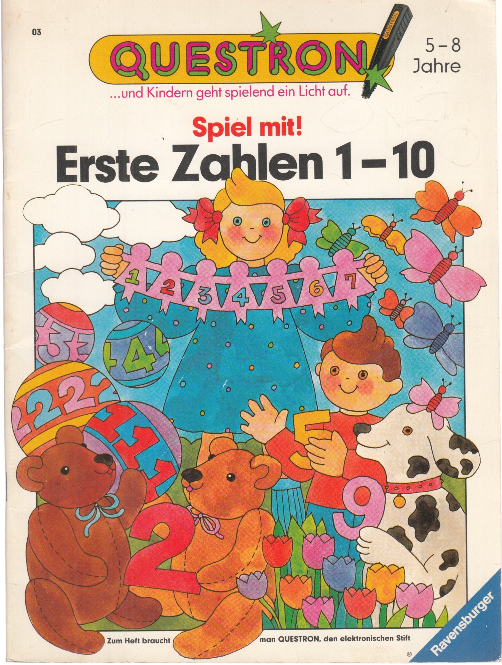 Questron... und Kindern geht spielend ein Licht auf, Band 03: Erste Zahlen 1-10 Leisure & Fun